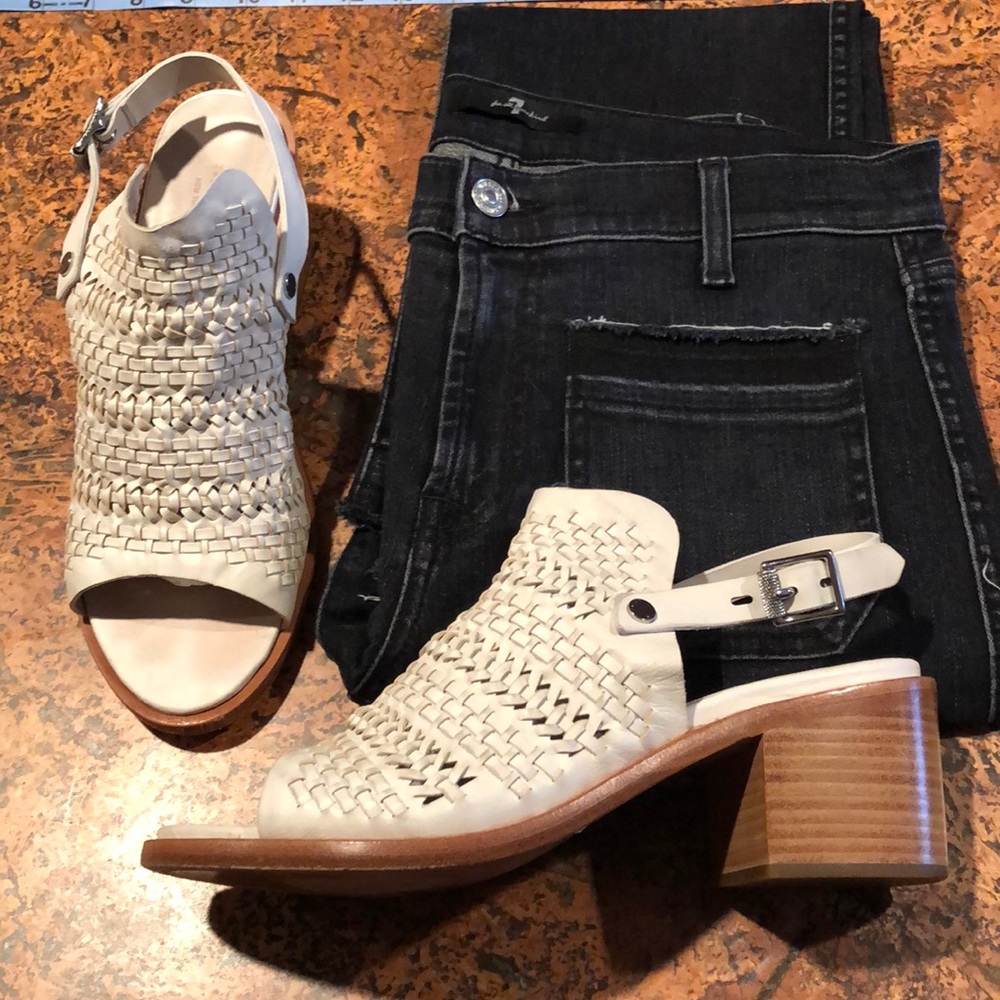 rag & bone sandal. White/cream. Size 39
